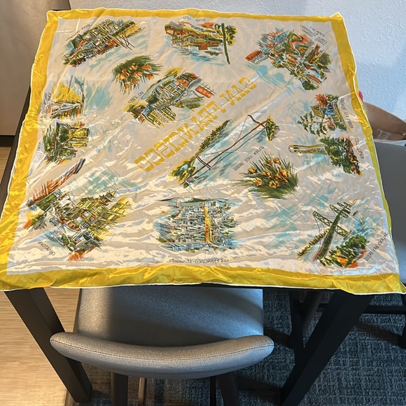 Vintage SAN FRANCISCO Souvenir Scarf - Picture 3 of 14